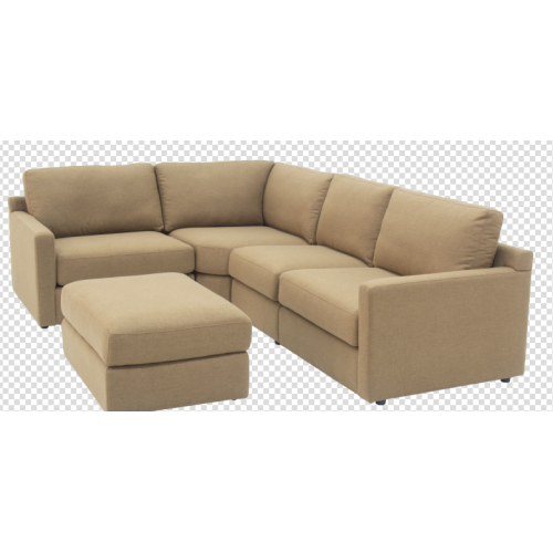 Fabric minimalist modern style sofa