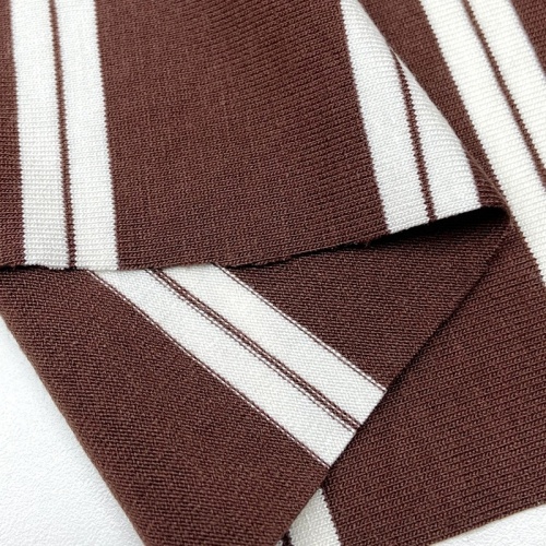 Tessuto single single stripe tinto in filo