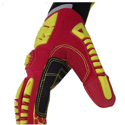 Comfort Orange Baking Drilling Machinery Gloves