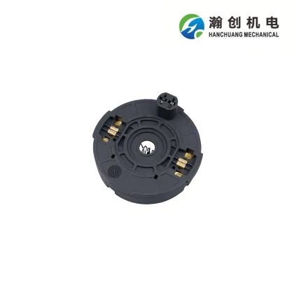 End cap assembly suspension motor