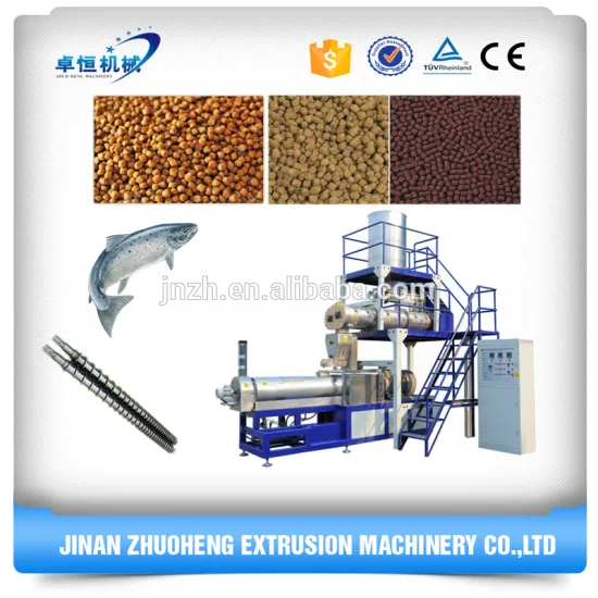 Automatic commercial fish feed pellet producing machines made in China