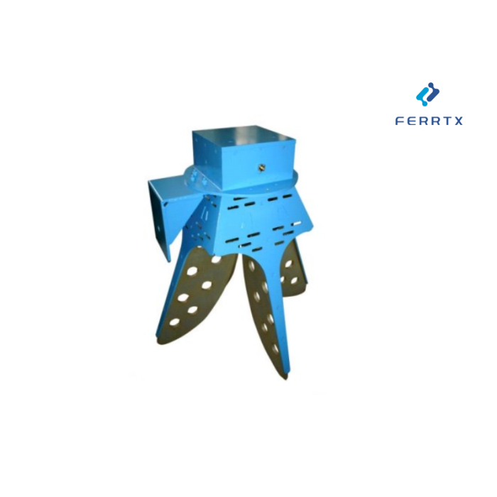 Antena de bocina de polarización lineal