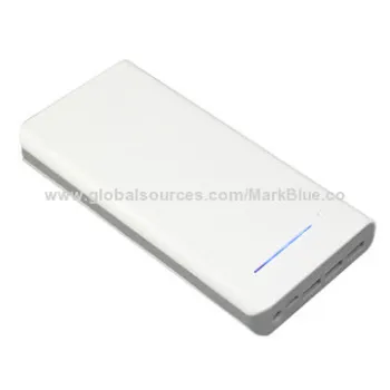 16,000/17,600/20,800mAh Mobile Power Bank with 5V/1,000mA Input, 166*80*22mm Size