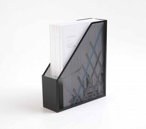 Iron Mesh Office Desk Organizer Magazine titular