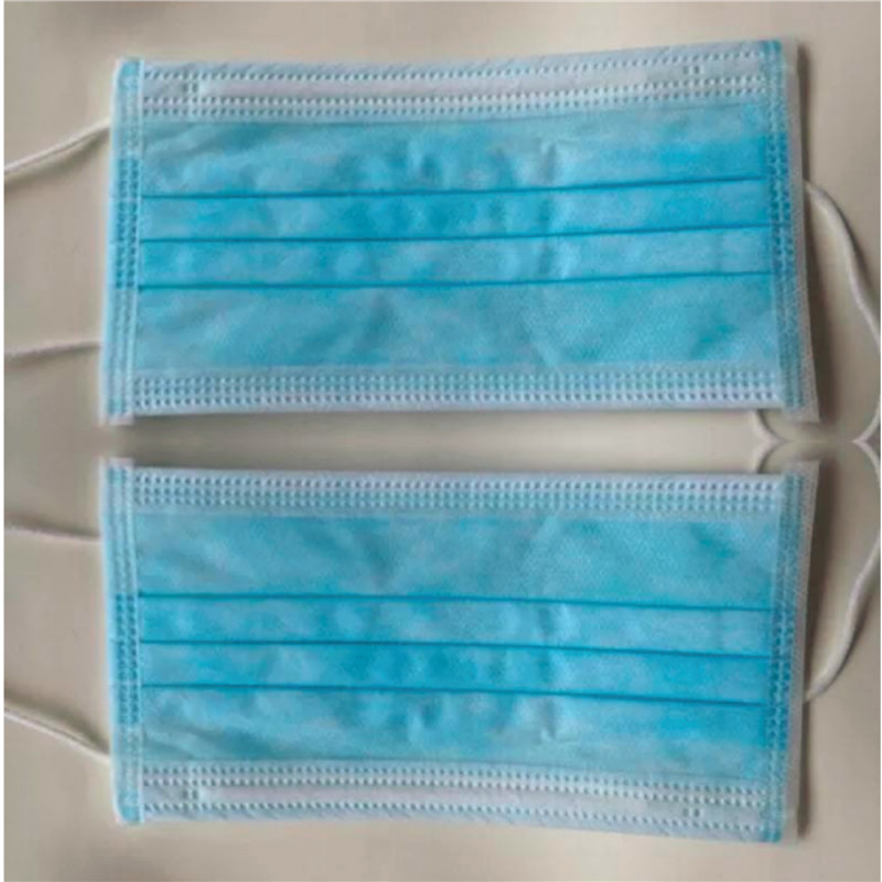 Disposable No Odor 3 Ply Face Shield Mask 
