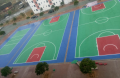 Αθλητικό δάπεδο εξωτερικού χώρου PVC υψηλής ποιότητας