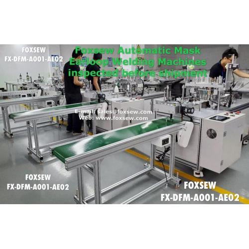 Machine de soudage automatique de masque Earloop