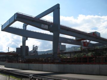 Anti-sway Magnetic Gantry Crane