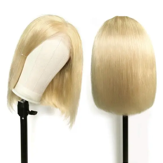 Wholesale Remy Hair Lace Front  Hair Middle Brown Lace Wigs Body Wave 360 T-Part Wig 180% 150% Density Natural Black Color