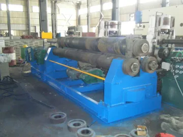 W11 type plate rolling machine