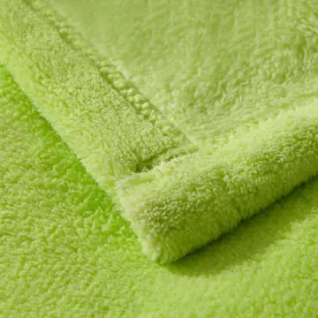 Single printed flannel fabric
