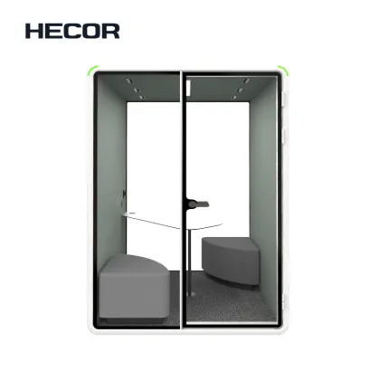 Compact Meeting Pod for Two People