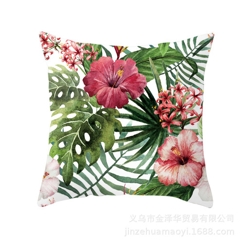 Direct sales Christmas printed cotton cloth pillowcase