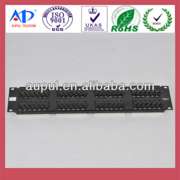 19" Cat 5e 48 Port Patch Panel RJ-45