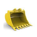 Excavator machinery earthmoving bucket