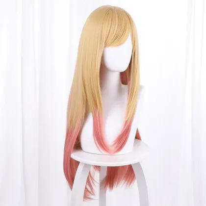 85cm Long Straight Anime My Dress-Up Darling Marin Kitagawa Cosplay Wig