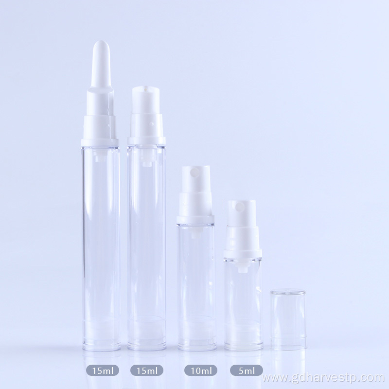 10ml 15ml Airless Eye Cream Lotion Pump Bottle