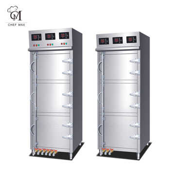 2020 Multifunctional Stainless Steel Gas Rice Seafood Steam Steamer with Fridge