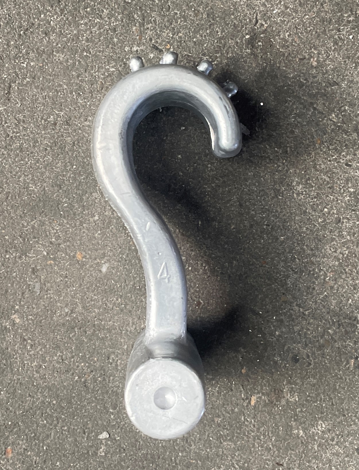 casting aluminium trailer hook
