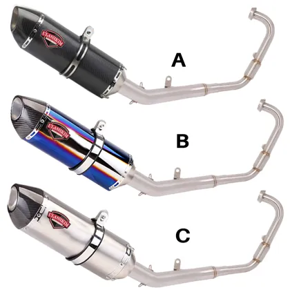 Motorcycle Muffler Exhaust for Voge 300R/RR & LONCIN 300/500