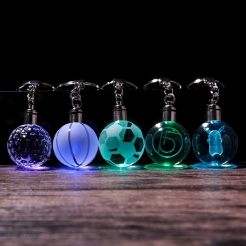 Customized Creative Crystal Crafts for Annual Meeting Souvenirs: Key Chains