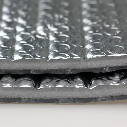 Fireproof Thermal Insulation Roll Foil with Adhesive Glue and Air Bubble Layer