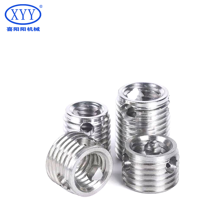Galvanized three hole self tapping screw sleeve thread sheath