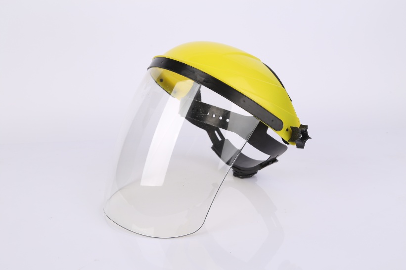 mounted Face Shield Screen Grinding Helmet
