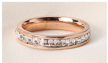 High Quality Diamond Stainless Steel Jewellery Ring Fashion Ring (hdx1029)