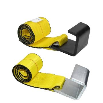 Curele pentru camion de 4" x 30" cu cârlige plate 18.000 lbs