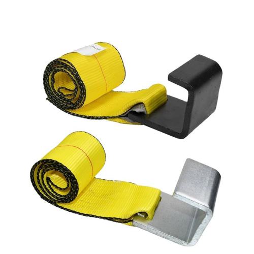 4" x30' Düz Kancalı Ağır Hizmet Kamyon Askıları 18.000 lbs