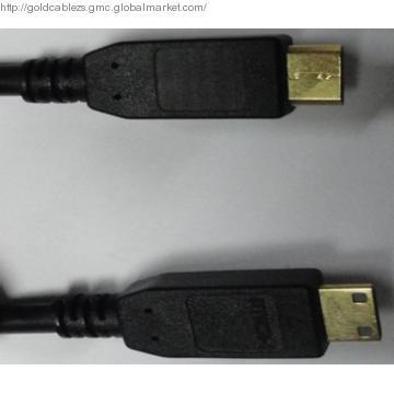 HDMI C mini  to HDMI C mini Cable Solid Molding type