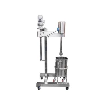 Direct selling mixing dispersing machine cosmetic emulsifying homogenizer lifting movable mixer high shear mixer