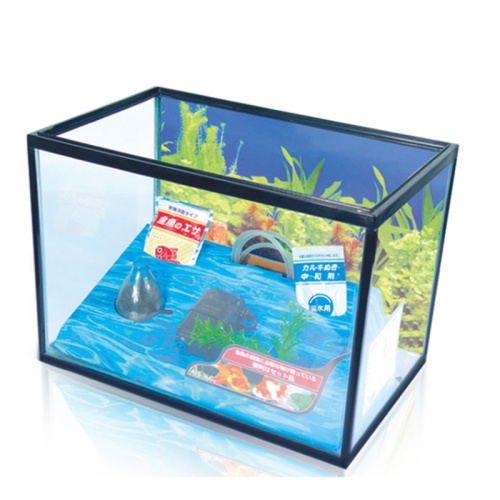 Heto Aquarium Kit Fish Tank with Filter Pump , Fish net included