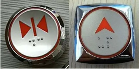 Push Button for Hyundai Elevator COP & LOP