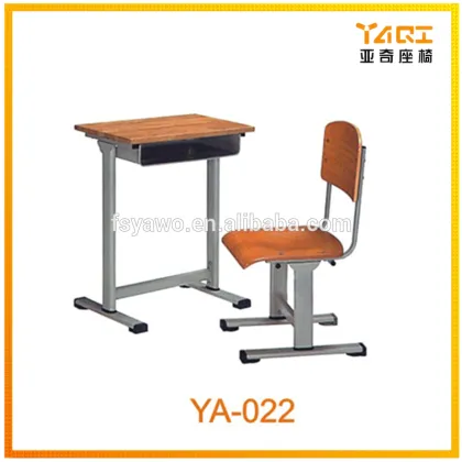 Modern popular style classroom student school chairs and desks