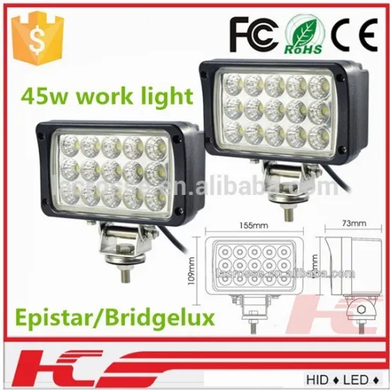 45w flood spot beam off road truck tractor led work light working lamp