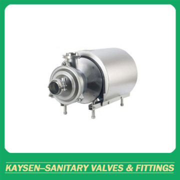 Sanitary stainless steel self-priming pumps