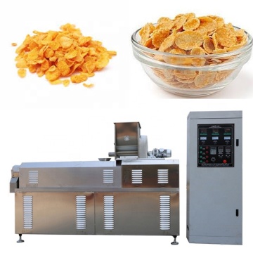 Corn Flakes Making Machine: Breakfast Cereal Manufacturing Plant Production Line and Corn Flake Production Process with Extruder