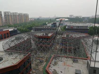 MOCONew World Phase Roof Steel Structure Dome Engineering