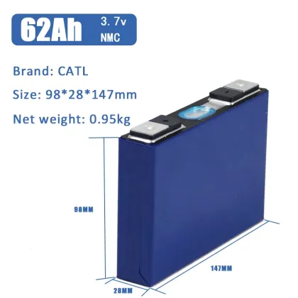 Rechargeable 3.7V 66.2Ah Ternary Lithium Battery for Electric Scooters - CATL 62Ah 3.7V