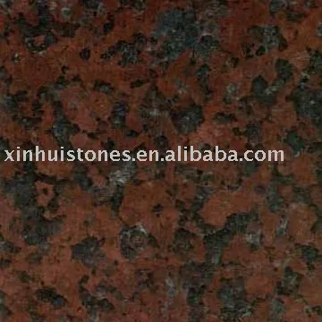 South African Red import granite slab