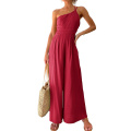 Womens Summer Casual Sleeveless Jumpsuit