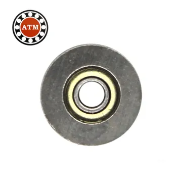 Door Gate Roller Deep U Groove Ball Bearing