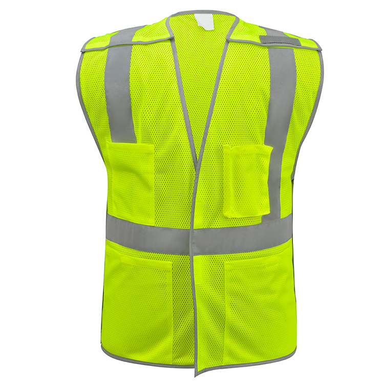 Reflective High Visibility Work Wear Vests For Men