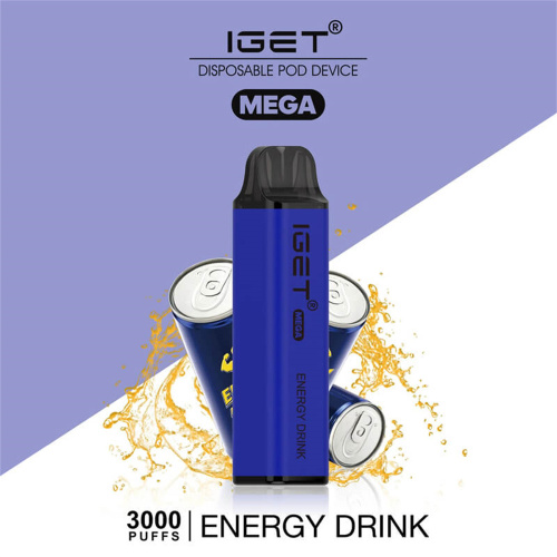 Whosale IGET 3000 Puff Mega Disposable Vape