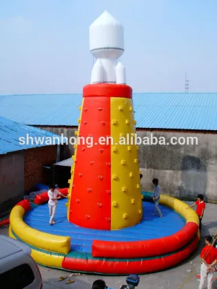 Mobile climbing inflatable climbing wall outdoor climbing walls