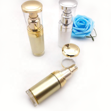 Botol Spray Cecair Kosmetik Emas Akrilik