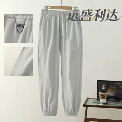 Ice silk nylon outdoor men's pants