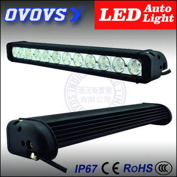 OVOVS powerful 10w per pc single row 20inch 120w thin led light bar for jeep